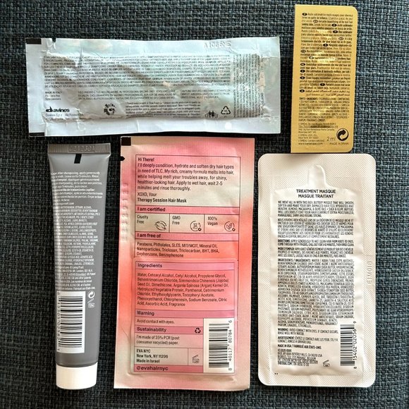 OUAI Living Proof Kerastase Davines Eva NYC Hair Mask Conditioner Oil 5pc Bundle - Picture 7 of 8